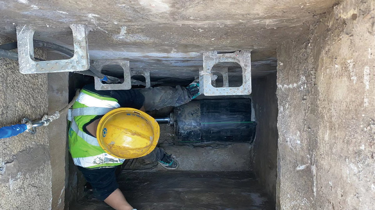 台安HDPE短管内衬法